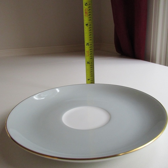 OMC Okura unique 2 tone Gray Tea cup & saucer - Picture 12 of 12